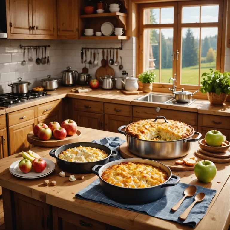 Запеканка творожно-яблочная: идеальный выбор для заботящихся о здоровье и вкусе